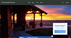 Desktop Screenshot of heritagebackyard.com
